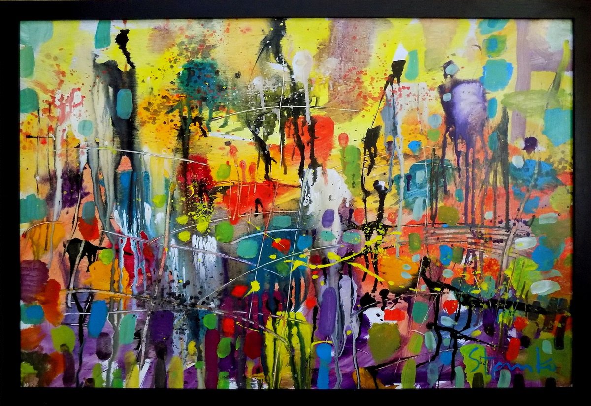  Just Rainy-Xciv By Stanislav Bojankov, 37 X 26, Artwork For Sale On Artfinder