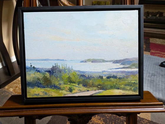 Shimmering light, plein air 2025