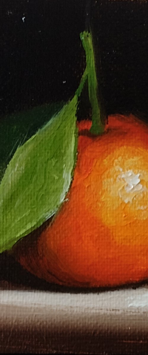 Little Clementine still life by Jane Palmer Art
