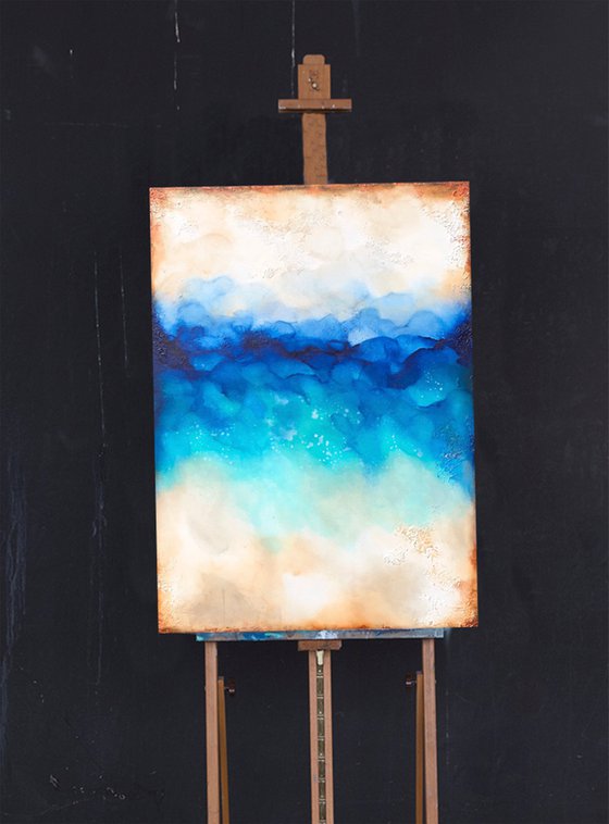 blues elements (100 x 70 cm) Dee Brown Artworks