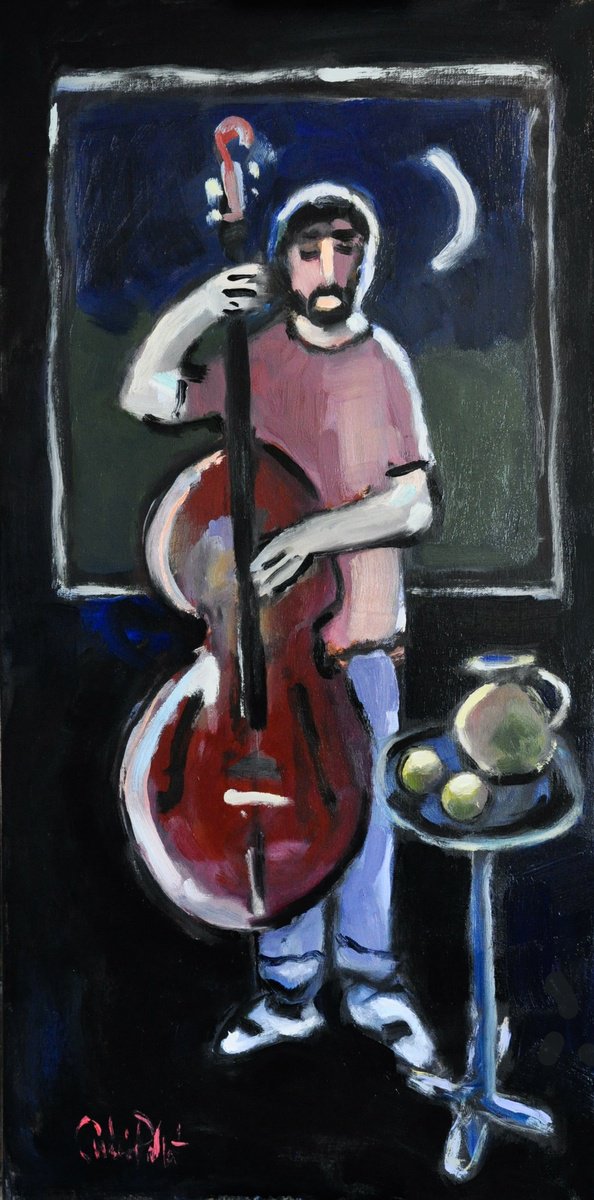 Bass Player by Andre Pallat