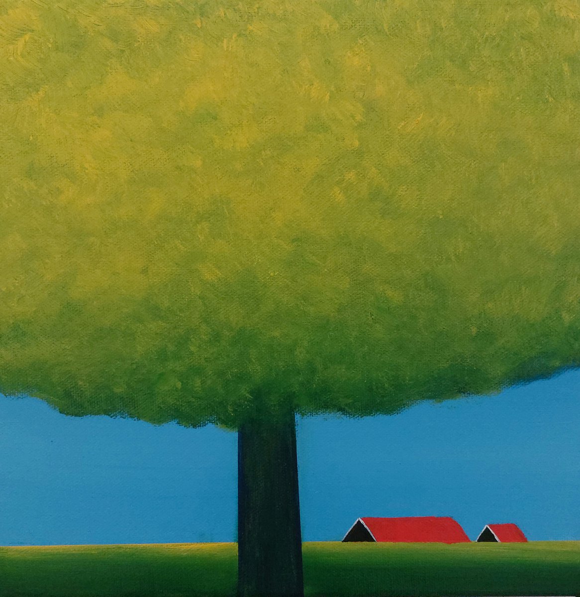 The big tree by Nelly van Nieuwenhuijzen