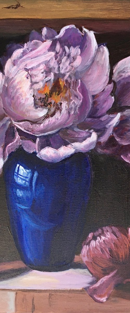 Peonies 6 by Elena Sokolova