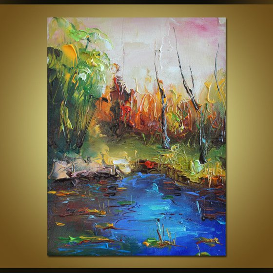 Landscape,  Oil Painting,  Free Shipping