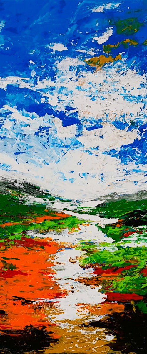 Colorful landscape by Daniel Urbaník