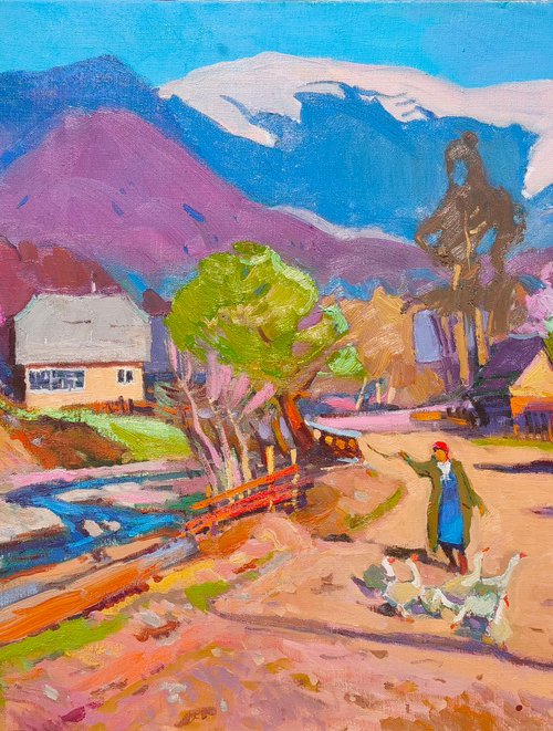 Shepherdess by Alexander Shandor