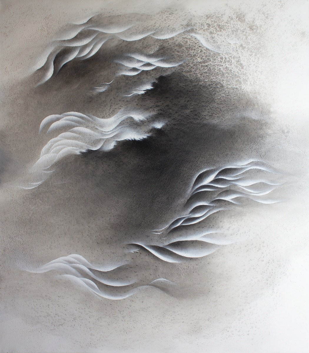 Echoes Beneath By Francesca Borgo, 28 X 31, Artwork For Sale On Artfinder