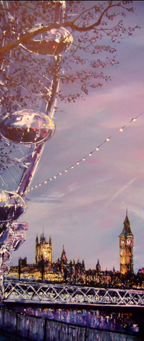 Twilight on the Embankment by Ewen Macaulay