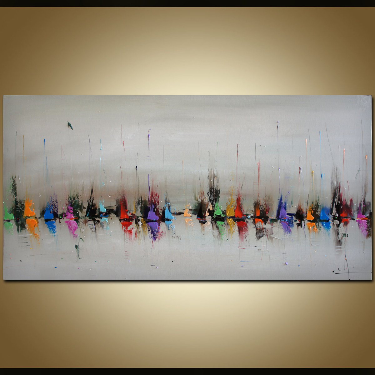Reflections From Infinity By Stanislav Lazarov, 47 X 24, Artwork For Sale On Artfinder