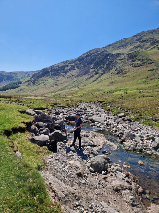 Mickleden Beck and Valley