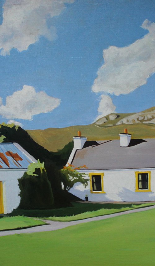Yellow Door (Knockfola, Donegal) by Emma Cownie