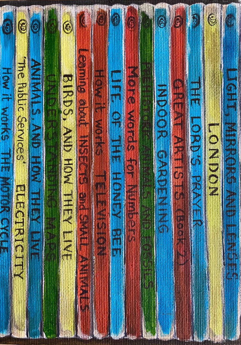 Spines, Ladybird Books 1 by Nina Shilling