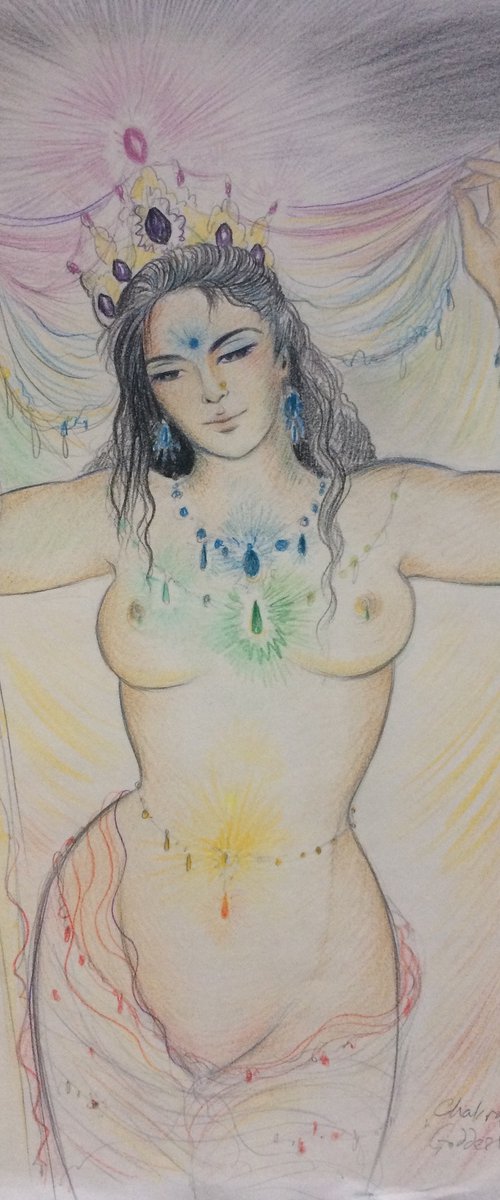 Chakra Goddess by Phyllis Mahon