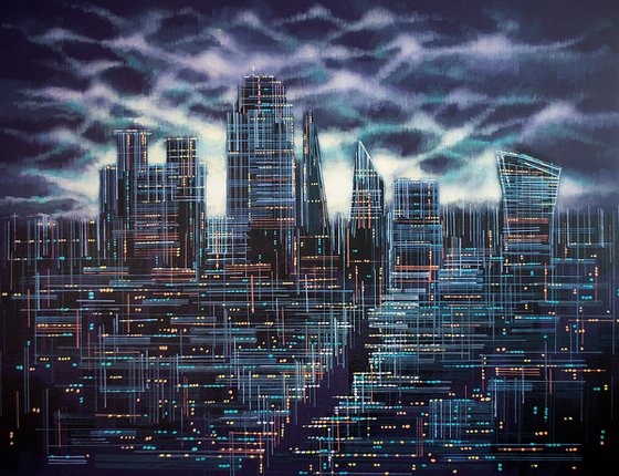 London Skyline Night