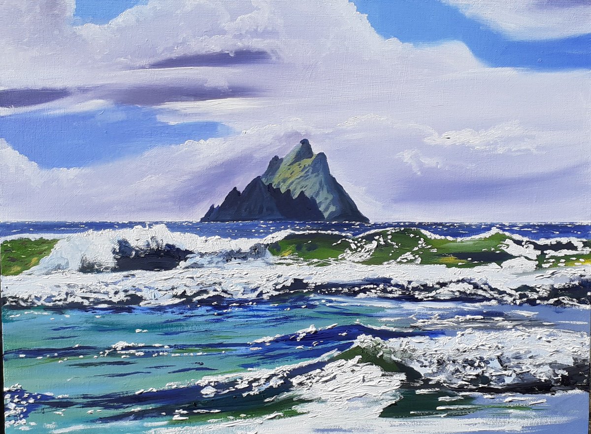 Skellig Wave by Cathal Gallagher