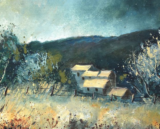 A few remote houses