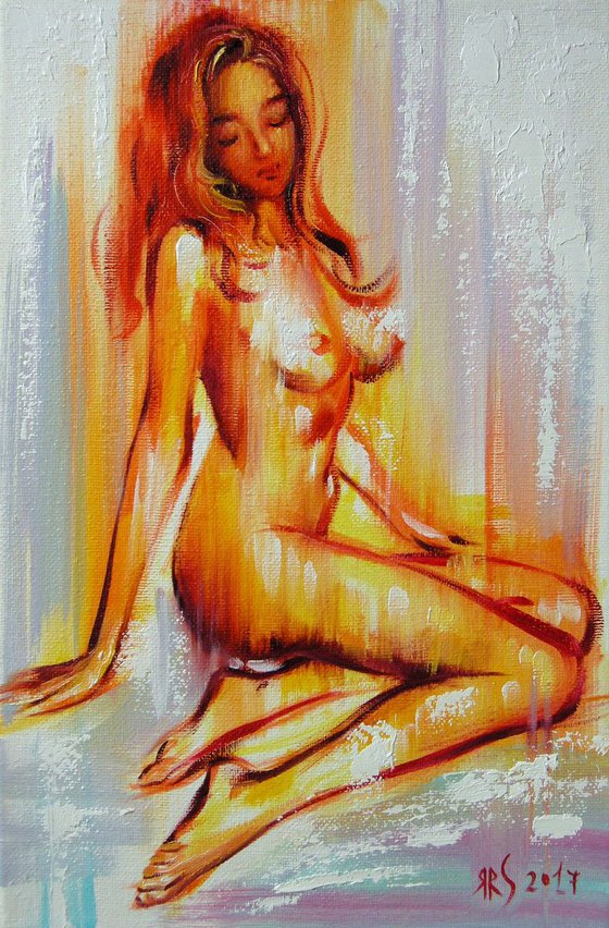 SITTING GIRL