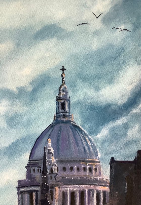 Sunrise over St Paul’s Cathedral