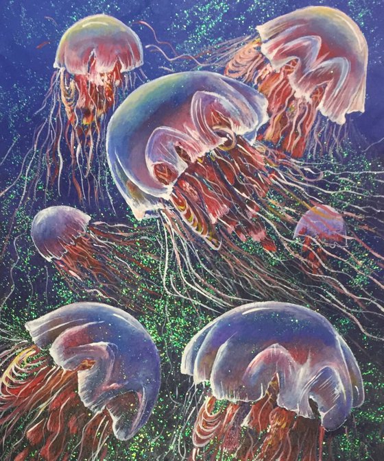 Jelly swarm