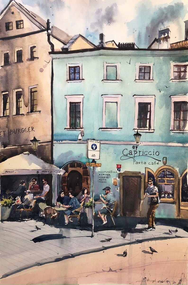 Prague by Bogdan Shiptenko