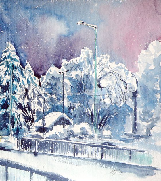 Winter in hometown II