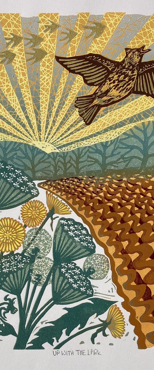 Up with the Lark by Helen Maxfield