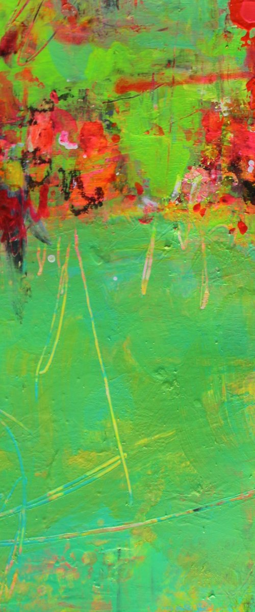 Acrylic on paper by Laura Spring