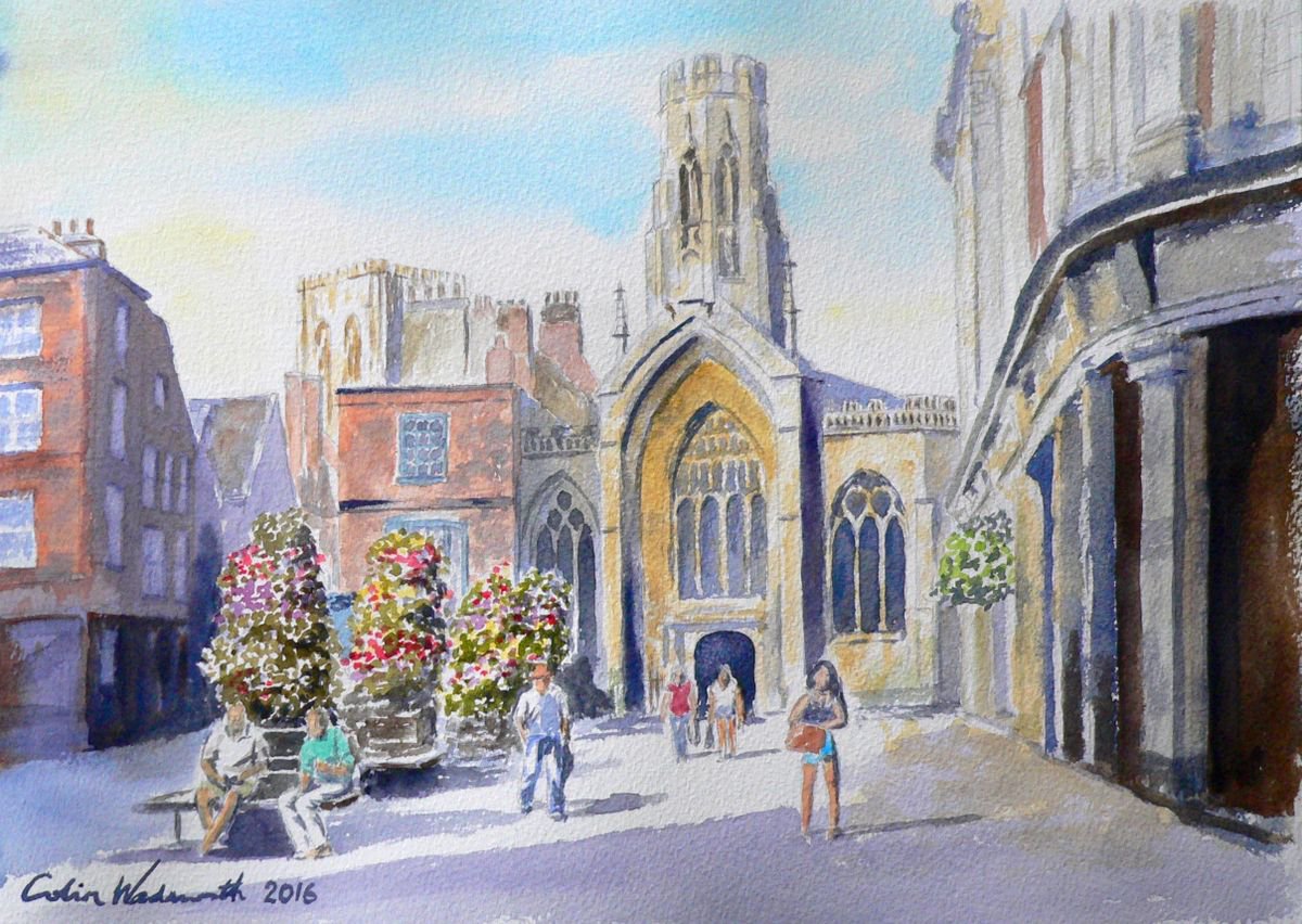 St. Helen’s Square, York (2) by Colin Wadsworth