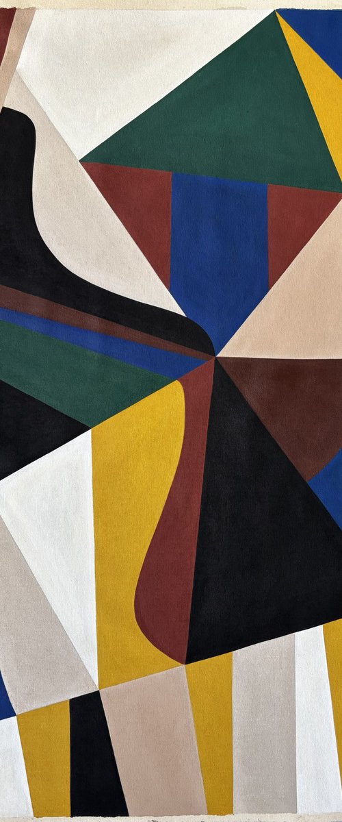 Geometric composition by Elena Damiani