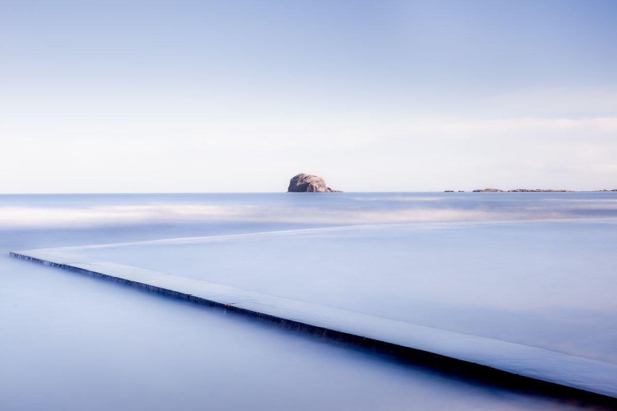 Bass Rock & Pool by Stuart McMillan