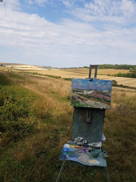 The Downs nearr Findon