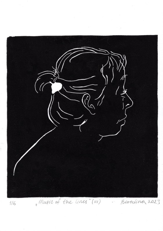 Music of the Lines III – Handprinted