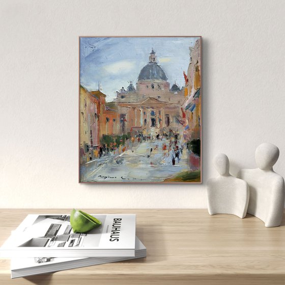 Rome. View of the Vatican.