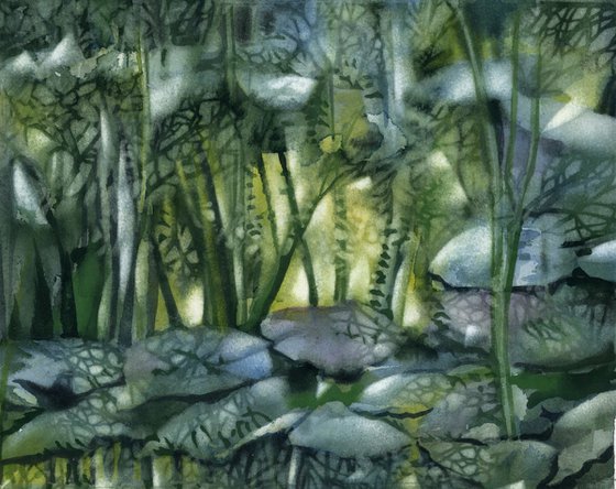 reflecting pond
