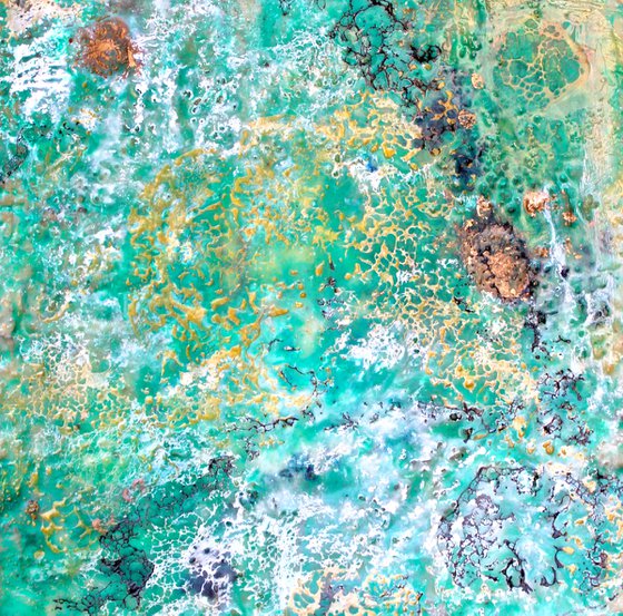 Encaustic Green