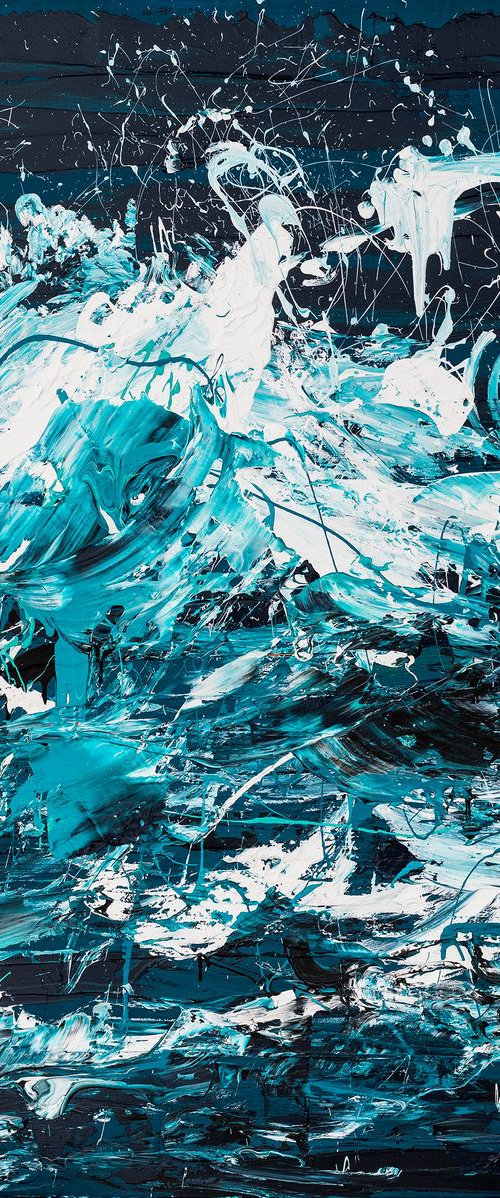 Storm 2019 Blue Wave by Annette Spinks