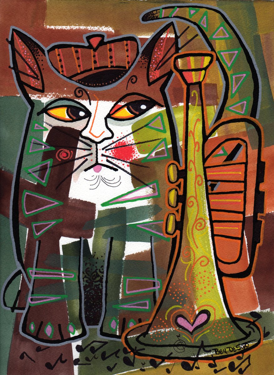 Cat with a Horn by Ben De Soto