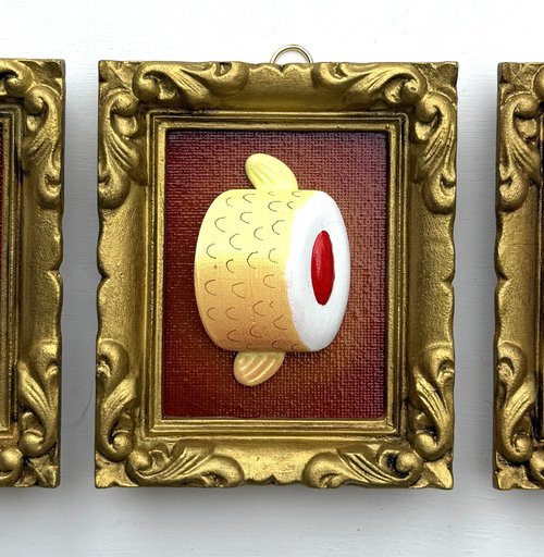 826-5 - YELLOW TRIPTYCH by Paolo Andrea Deandrea