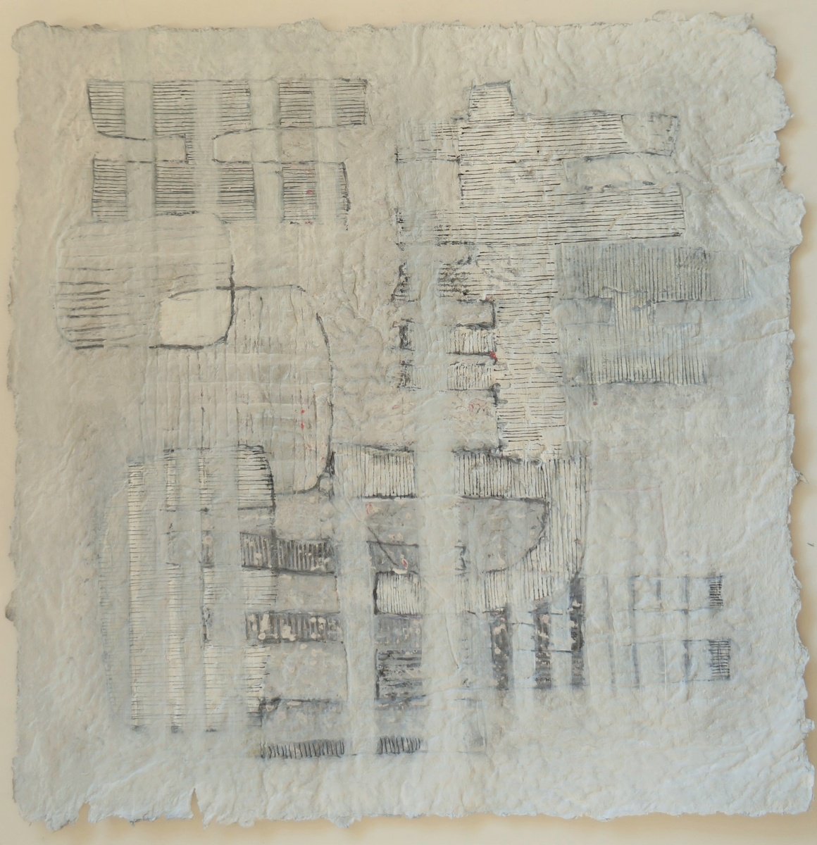 Geometric Abstract Painting By Anna Jannack, 12 X 12, Mind Shaping Iii, Original Artwork