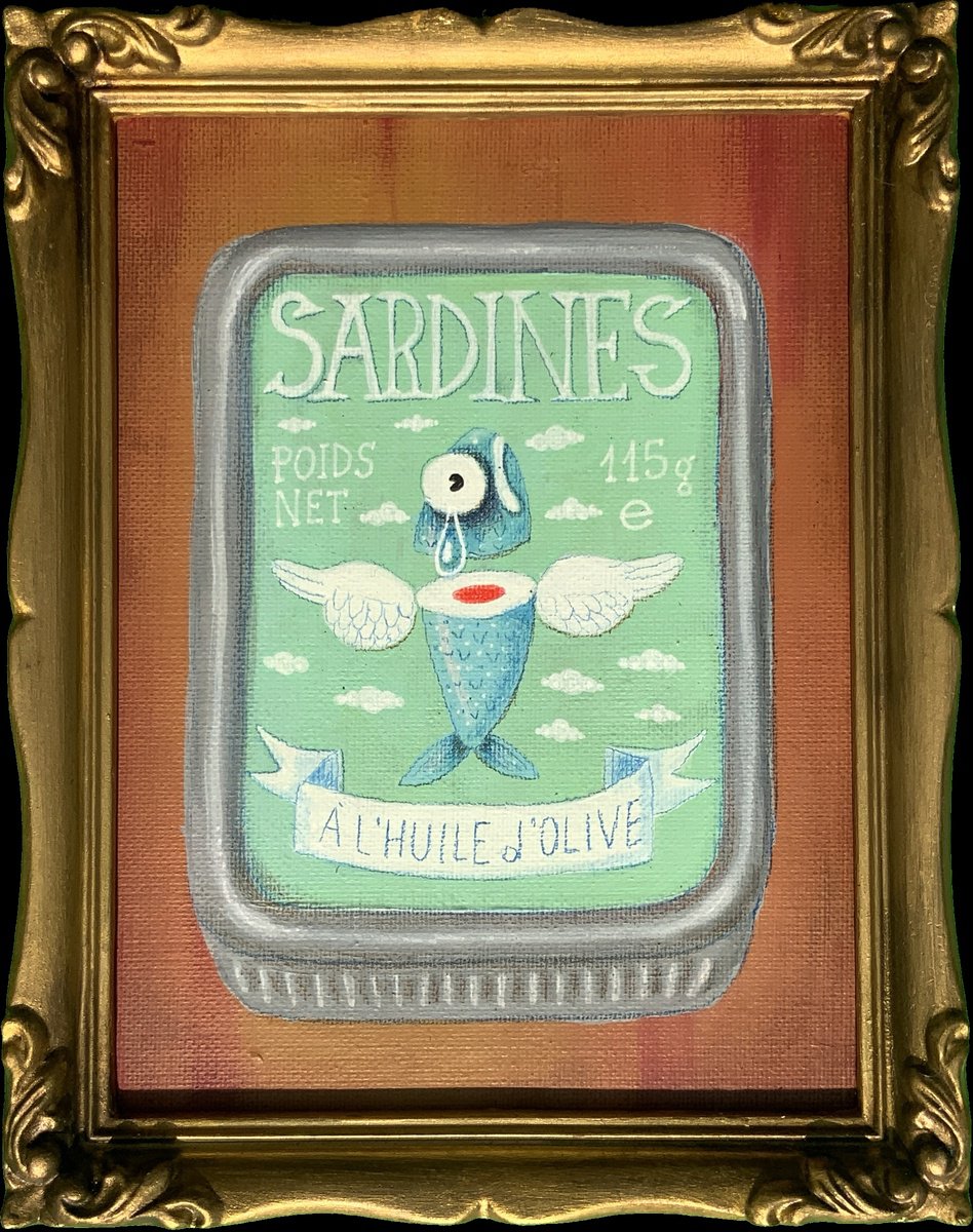 578 - The Solitude of the Canned Animals - SARDINES by Paolo Andrea Deandrea