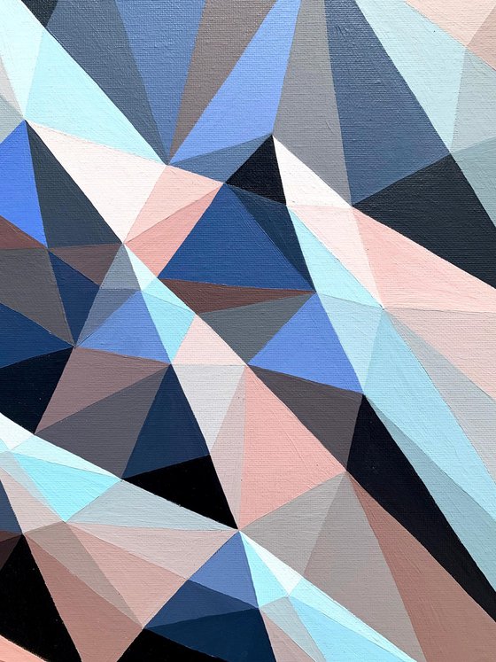 BLUE SNOWY MOUNTAINS