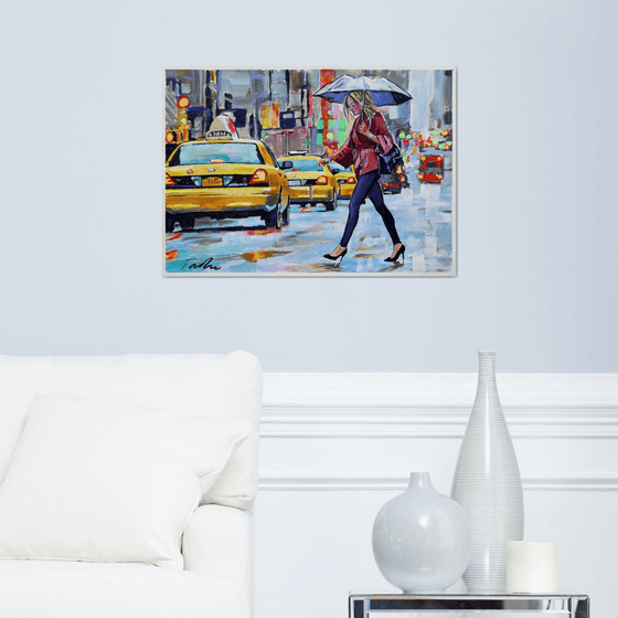 "Rainy New York"