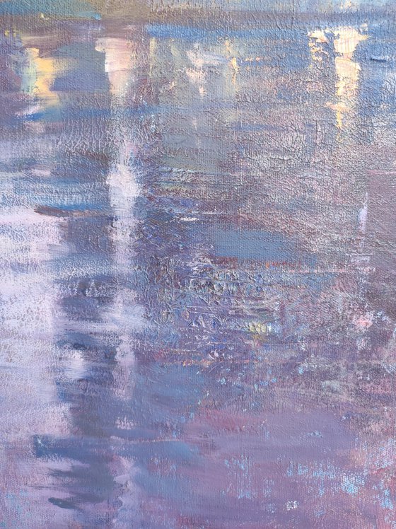 Skyscrapers in reflection