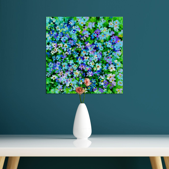 Wild Forget Me Not Flowers