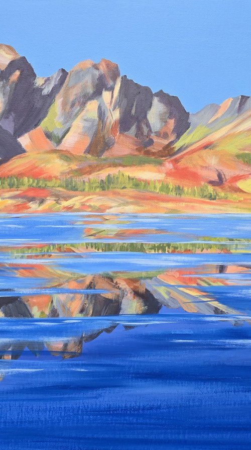 Bla Bheinn across Loch Slapin by Sam Martin