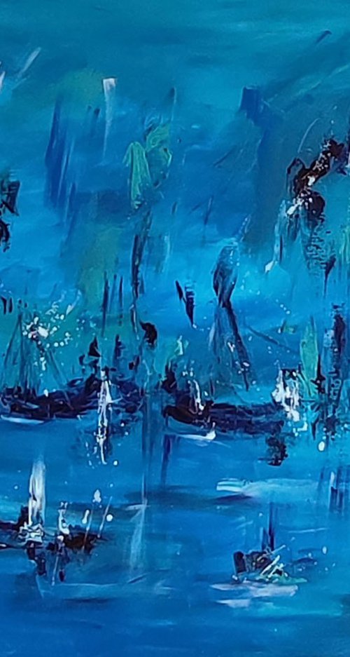 Le bleu intense de la nuit by ÂME SAUVAGE