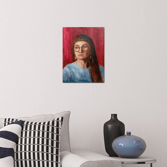 Portrait of a young lady