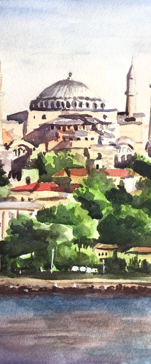 Hagia Sophia, Istanbul - Turkey by Joseph Peter D'silva