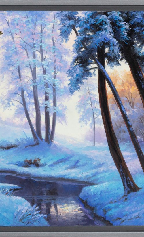 WINTER STREAM by Oleksii Vylusk