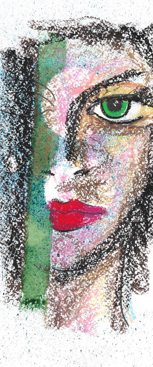 Abstract girl by Pavel Kuragin